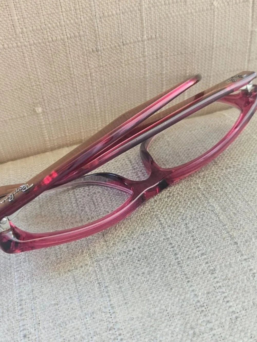 Ray-Ban Kid Youth Eyeglasses Double Tone Red Eyewear RB1531 3648 Glasses